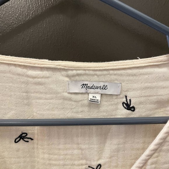 Madewell Bow Blouse - Picture 4 of 5